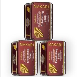 3-PK MAKARI Exclusive Exfoliating Soap - 7 oz.